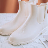 【雨靴】奈米防水切爾西雨靴（2色）