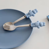 粉彩兔子叉匙組 共四色