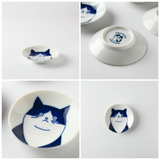 日本SHICHITA美濃燒療癒小貓迷你盤 共六款
