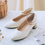 【艾菲爾】 兩穿撞色繫帶瑪莉（2色）