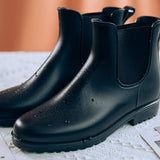 【雨靴】奈米防水切爾西雨靴（2色）