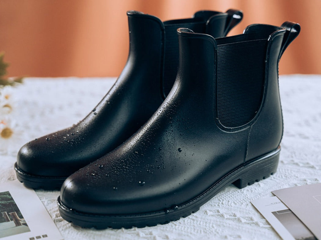 【雨靴】奈米防水切爾西雨靴（2色）
