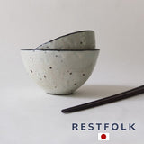 日本 RESTFOLK 信樂燒飯碗 (S-L) 共二色