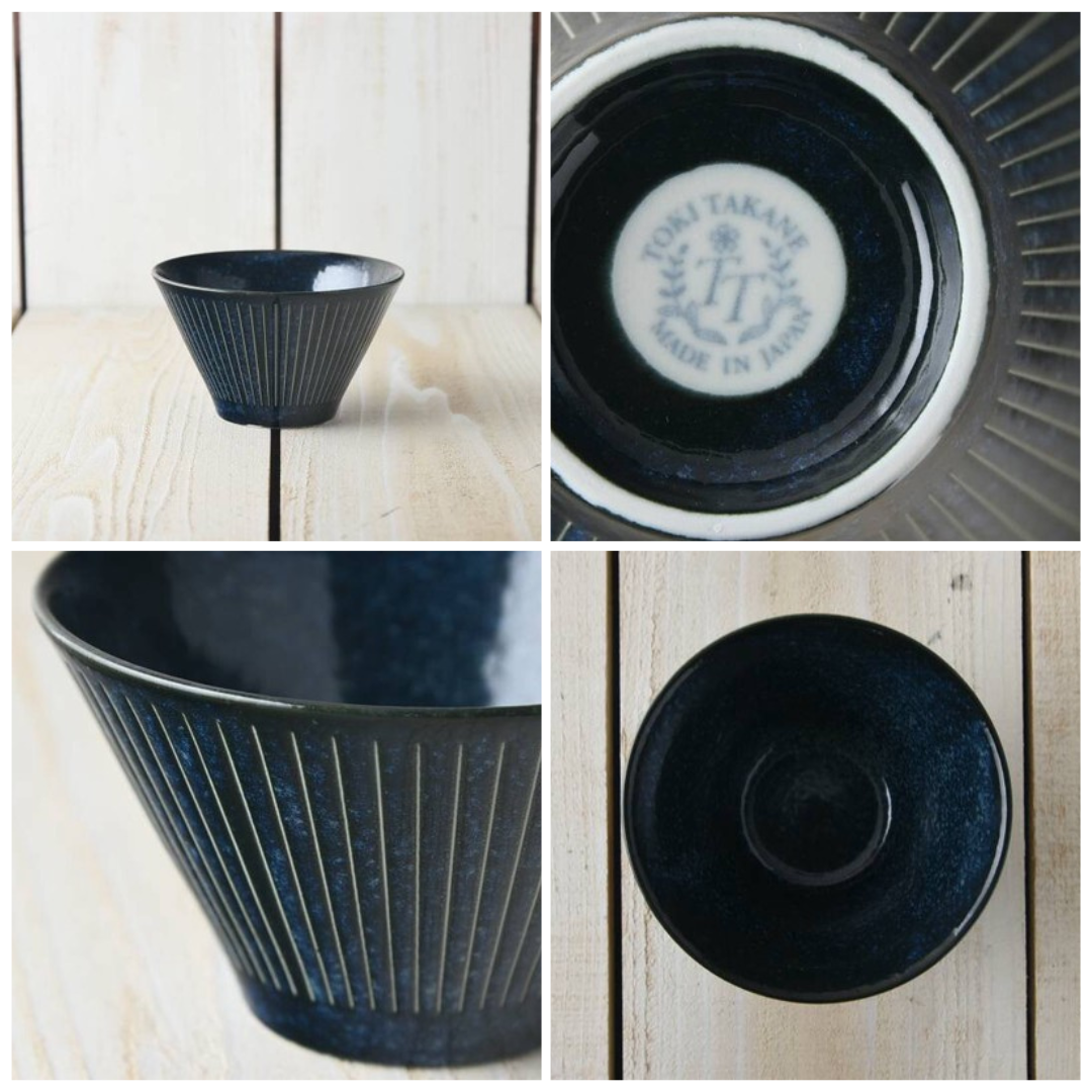 日本靛藍十草系列美濃燒碗 (小碗/沙拉碗/大碗)