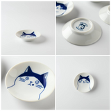 日本SHICHITA美濃燒療癒小貓迷你盤 共六款