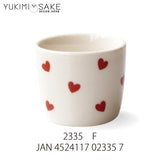 日本 YUKIMI SAKE 清酒杯 共四色