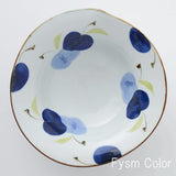 日本波佐見燒湛藍手繪青蘋果大碗