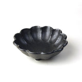 日本小兵美濃燒黑花碗(SS-XL)