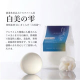 日本境內版『大顆』白美茸洗顏球100g