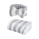 日本條紋吸水乾髮毛巾&髮帶 CB Japan Water Absorption Hair Dry Towel & Hair Band（2 Colors）