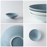 日本美濃燒小田陶器波紋碗 共三色