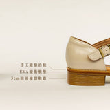 阿爸的涼鞋 魚骨編織平底涼鞋