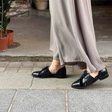 雙城故事 兩截式尖頭低跟牛津鞋