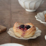 日本小兵美濃燒白花盤(SS-2XL)