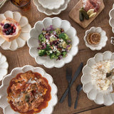 日本小兵美濃燒白花盤(SS-2XL)