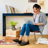 憶遊倫敦 小流蘇圓頭樂福鞋