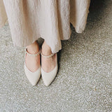 小香瑪莉 2way尖頭瑪莉珍中跟鞋