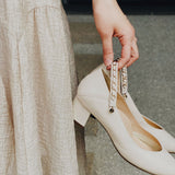 小香瑪莉 2way尖頭瑪莉珍中跟鞋