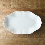 日本小野里奈x深山x小田陶器 輪花白長碗