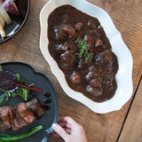 日本小野里奈x深山x小田陶器 輪花白長碗