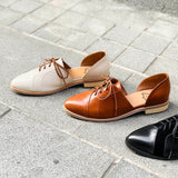 雙城故事 兩截式尖頭低跟牛津鞋