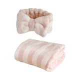 日本條紋吸水乾髮毛巾&髮帶 CB Japan Water Absorption Hair Dry Towel & Hair Band（2 Colors）