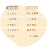 【暖暖手作】黑糖原片薑茶系列 180g/罐