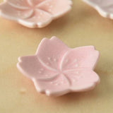 日本 Miyama 美濃燒五色櫻花筷架禮盒