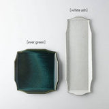 日本壽山窯美濃燒窯變釉方盤 (S-L) 共二色