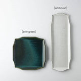 日本壽山窯美濃燒窯變釉長方盤 (窄/寬) 共二色