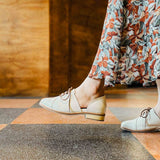 雙城故事 兩截式尖頭低跟牛津鞋