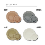 日本花型筷架雙盤 共二款 共四色