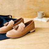 憶遊倫敦 小流蘇圓頭樂福鞋