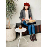 東倫敦德比靴 水蠟牛皮繫帶短靴