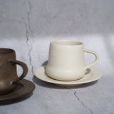 竹口要 米白圓盤 小