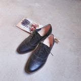 【小南法】兩穿雕花緞帶牛津鞋（4色）