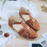 【馬爾地夫】漁夫編織原木涼鞋兩穿