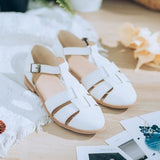 【馬爾地夫】漁夫編織原木涼鞋兩穿