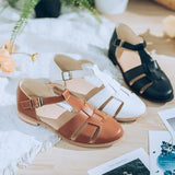 【馬爾地夫】漁夫編織原木涼鞋兩穿