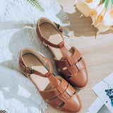 【馬爾地夫】漁夫編織原木涼鞋兩穿