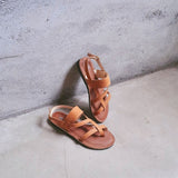 【波西米亞】質感羊皮羅馬涼鞋（2色）