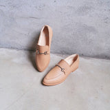 【維納斯】全真皮馬銜釦樂福鞋（5色）