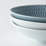 日本美濃燒小田陶器波紋碗 共三色