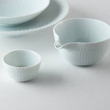 日本美濃燒小田陶器波紋碗 共三色