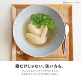 日本美濃燒 Albee 直線刻紋輕量拉麵碗 共三色