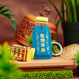 SOTRY LEATHER 大甲鎮瀾宮聯名 桃花姻緣-告別單身-湖水藍平安符