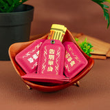 SOTRY LEATHER 大甲鎮瀾宮聯名 桃花姻緣-告別單身-桃紅平安符