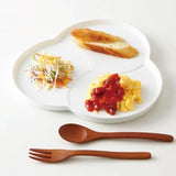 日本小田陶器 Tomoe 白瓷盤 (S-L)