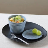 日本美濃燒小田陶器波紋迷你盤 共三色