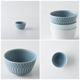 日本美濃燒小田陶器波紋小杯/小缽 共三色
